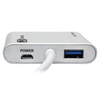 Tripp Lite U360-004-AL interface hub USB 3.2 Gen 1 (3.1 Gen 1) Type-A 5000 Mbit/s Silver