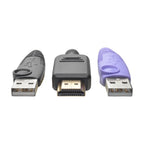 Tripp Lite B055-001-UHD KVM cable Black, Purple