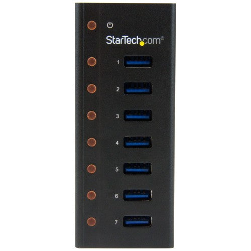 StarTech.com ST7300U3M interface hub USB 3.2 Gen 1 (3.1 Gen 1) Type-B 5000 Mbit/s Black