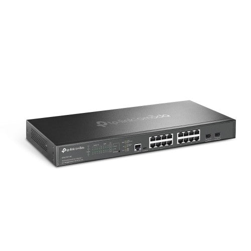 TP-Link Omada SG3218XP-M2 network switch Managed L2+ 2.5G Ethernet (100/1000/2500) Power over Ethernet (PoE) 1U Black