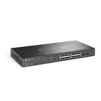 TP-Link Omada SG3218XP-M2 network switch Managed L2+ 2.5G Ethernet (100/1000/2500) Power over Ethernet (PoE) 1U Black