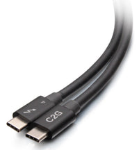 C2G C2G28885 18.1" (0.46 m) 40 Gbit/s Black