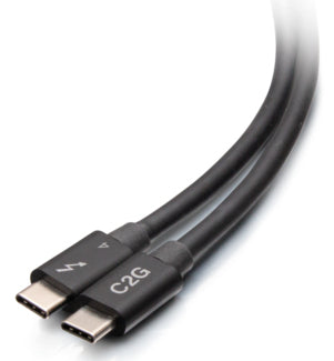 C2G C2G28886 29.9" (0.76 m) 40 Gbit/s Black