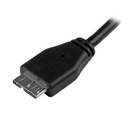 StarTech.com USB3AUB15CMS USB cable USB 3.2 Gen 1 (3.1 Gen 1) 5.91" (0.15 m) USB A Micro-USB B Black