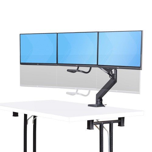 StarTech.com 3M1A3SG-MONITOR-ARM monitor mount / stand 27" Desk Black, Silver