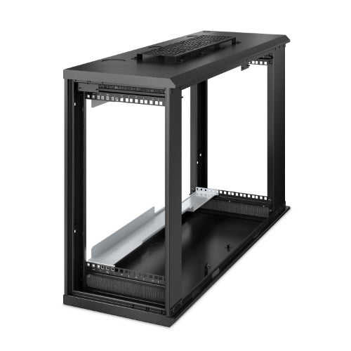 APC AR106V rack cabinet 6U Wall mounted rack Black