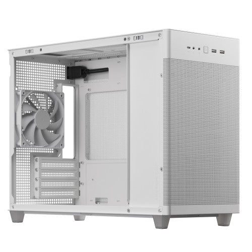 ASUS Prime AP201 MicroATX Case Mini Tower White