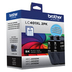 Brother LC401XL2PKS ink cartridge 1 pc(s) Original High (XL) Yield Black