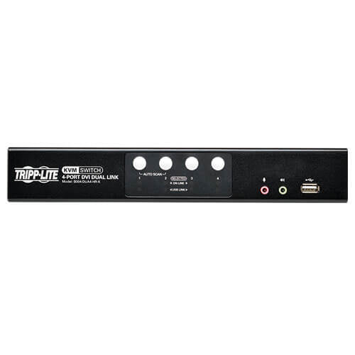 Tripp Lite B004-DUA4-HR-K KVM switch Black