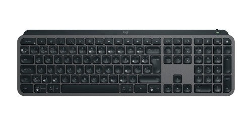 Logitech MX Keys For Business keyboard Office RF Wireless + Bluetooth QWERTY Canadian, French Graphite