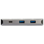 StarTech.com HB31C2A1CGB laptop dock/port replicator USB 3.2 Gen 2 (3.1 Gen 2) Type-C Black, Gray