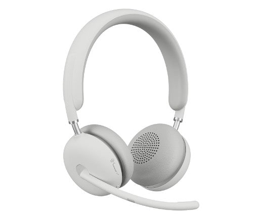 Logitech 981-001298 headphones/headset Wireless Head-band Office/Call center Bluetooth White