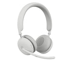 Logitech 981-001298 headphones/headset Wireless Head-band Office/Call center Bluetooth White