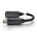 C2G 54322 video cable adapter 7.87" (0.2 m) DisplayPort HDMI Black