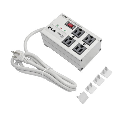 Tripp Lite ISOBAR4ULTRA surge protector Light grey 4 AC outlet(s) 110 - 125 V 72" (1.83 m)