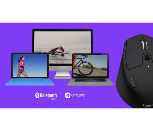 Logitech 910-004790 mouse Office Right-hand RF Wireless + Bluetooth Optical 1000 DPI