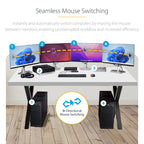 StarTech.com P4A20132-KM-SWITCH KVM switch Black