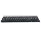 Logitech 920-008149 keyboard Universal RF Wireless + Bluetooth QWERTY English Dark Gray