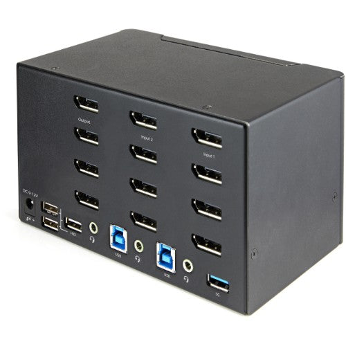 StarTech.com SV231QDPU34K KVM switch Black