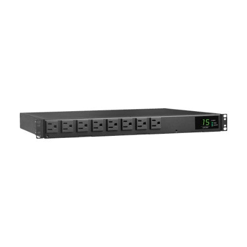 Tripp Lite PDUMH15ATS power distribution unit (PDU) 8 AC outlet(s) 1U Black