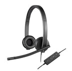 Logitech USB Headset H570e Wired Head-band Office/Call center Black