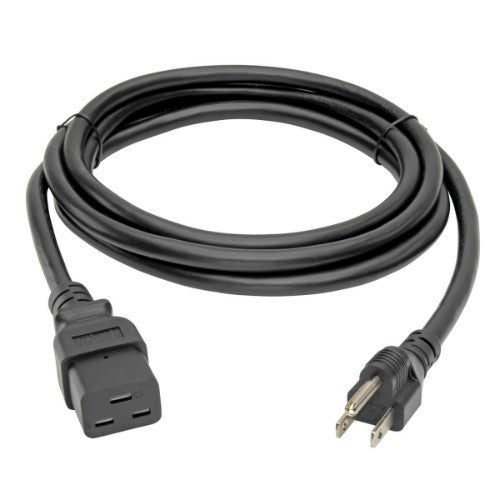 Tripp Lite P034-008 power cable Black 94.5" (2.4 m) NEMA 5-15P C19 coupler