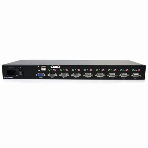 StarTech.com SV831DUSBAU KVM switch Rack mounting Black