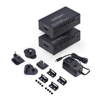 StarTech.com 4K50IC-EXTEND-HDMI AV extender AV transmitter & receiver Black