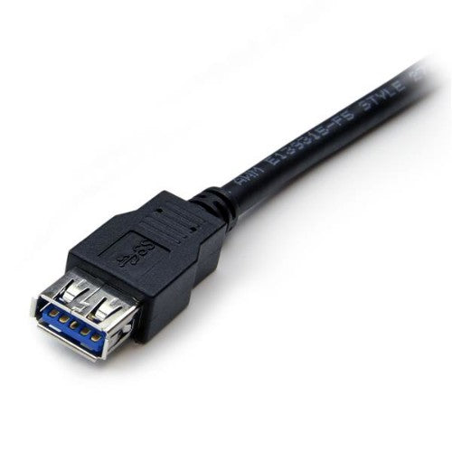 StarTech.com USB3SEXT2MBK USB cable USB 3.2 Gen 1 (3.1 Gen 1) 78.7" (2 m) USB A Black
