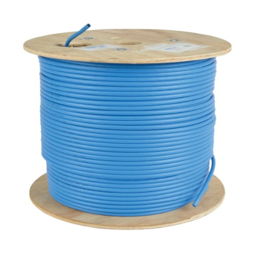 Tripp Lite N024-01K-BL networking cable Blue 12000" (304.8 m) Cat5e U/UTP (UTP)