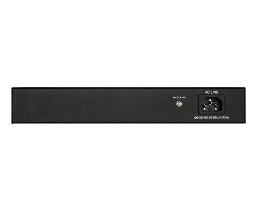 D-Link DGS-1016C network switch Unmanaged Gigabit Ethernet (10/100/1000) Black