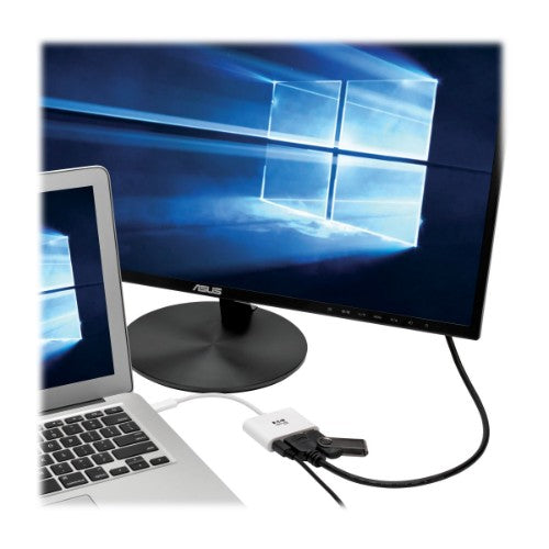 Tripp Lite U444-06N-H4U-C USB graphics adapter 3840 x 2160 pixels White