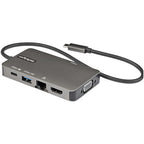 StarTech.com DKT30CHVPD2 laptop dock/port replicator USB 3.2 Gen 1 (3.1 Gen 1) Type-C Black, Gray