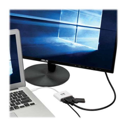 Tripp Lite U444-06N-HU-C laptop dock/port replicator USB 3.2 Gen 1 (3.1 Gen 1) Type-C White