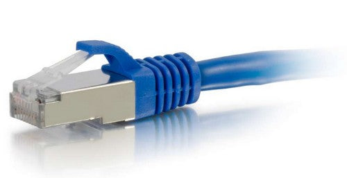 C2G 8ft. Cat6a RJ-45 networking cable Blue 95.7" (2.43 m) S/FTP (S-STP)