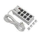 Tripp Lite ISOBAR825ULTRA surge protector White 8 AC outlet(s) 120 V 295.3" (7.5 m)