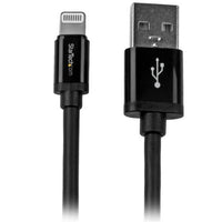 StarTech.com USBLT2MB lightning cable 78.7" (2 m) Black