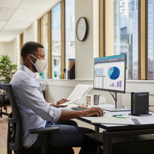 HP Pro Mini 400 G9 Intel® Core™ i5 i5-12500T 16 GB DDR4-SDRAM 512 GB SSD Windows 11 Pro Mini PC Black