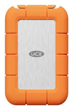 LaCie STND4000400 external solid state drive Thunderbolt technology 4 TB USB Type-C USB4 Gen 3x2 Orange, Stainless steel