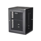 StarTech.com RK1520WALHM rack cabinet 15U Wall mounted rack Black