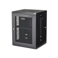 StarTech.com RK1520WALHM rack cabinet 15U Wall mounted rack Black
