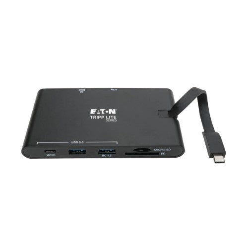 Tripp Lite U442-DOCK3-B laptop dock/port replicator Wired USB 3.2 Gen 2 (3.1 Gen 2) Type-C Black