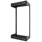 StarTech.com RACK-21U-20-WALL-OA rack cabinet Wall mounted rack Black