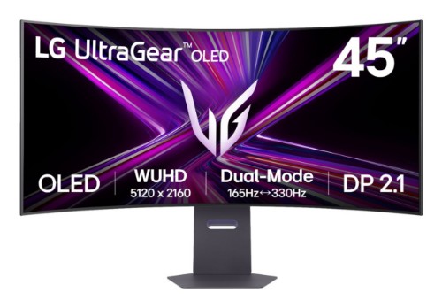 LG UltraGear computer monitor 45" 5120 x 2160 pixels 5K Ultra HD OLED Black