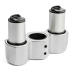 StarTech.com ARMQUADPS monitor mount / stand 27" Desk Silver