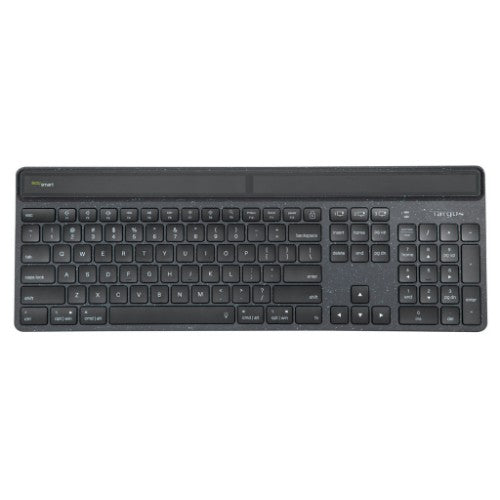 Targus Energy Harvesting EcoSmart keyboard Office Bluetooth Black