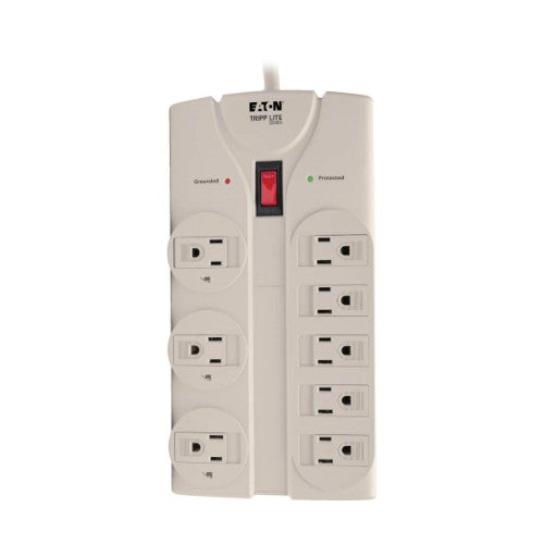 Tripp Lite TLP808 surge protector Gray 8 AC outlet(s) 120 V 95.7" (2.43 m)