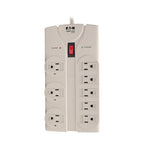 Tripp Lite TLP808 surge protector Gray 8 AC outlet(s) 120 V 95.7" (2.43 m)