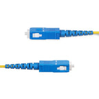 StarTech.com SPSMSCSC-OS2-100M InfiniBand/fibre optic cable 3937" (100 m) SC SC/UPC Yellow