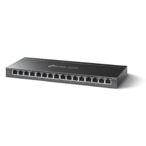 TP-Link TL-SG116P network switch Unmanaged Gigabit Ethernet (10/100/1000) Power over Ethernet (PoE) Black